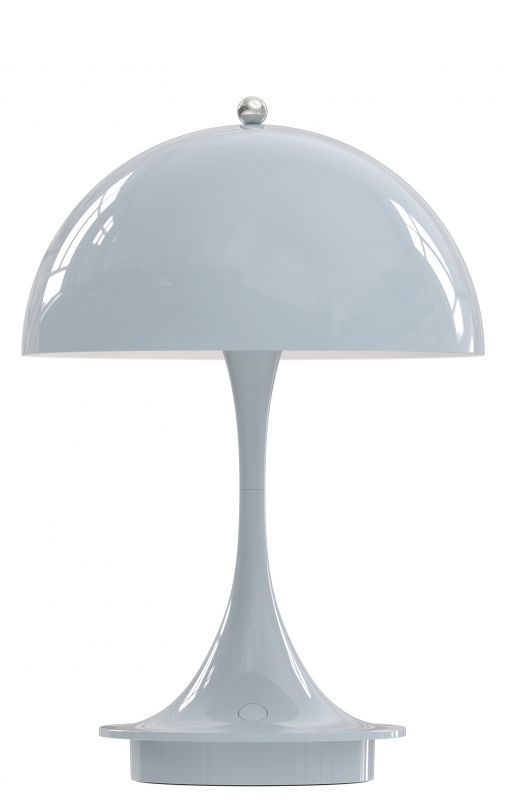 Panthella 160 Portable LED Table lamp Indoor/Outdoor Louis Poulsen Steel Pale Blue SINGLE PIECES